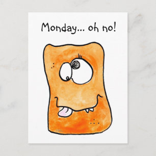 Monster-card Postcard