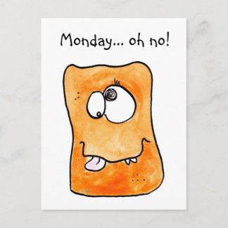 Monster-card Postcard