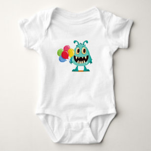 Monster/Cartoon/alien Baby Bodysuit