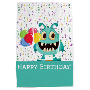 Monster/Cartoon/alien Medium Gift Bag