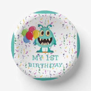 Monster/Cartoon/alien Paper Plate