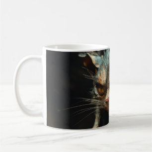 Monster cat coffee mug