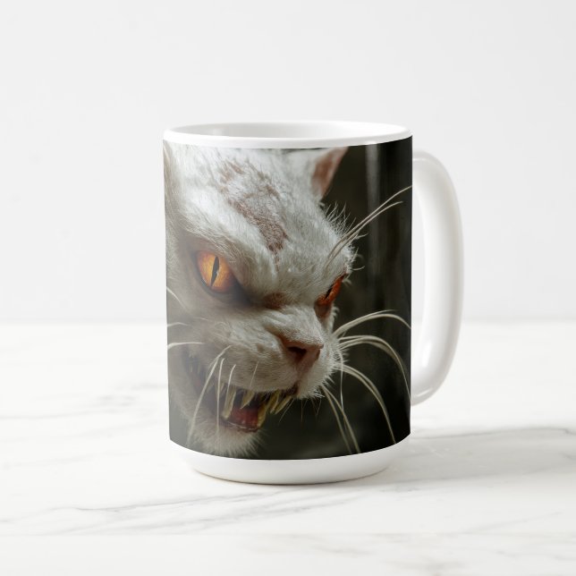 Monster cat  coffee mug (Front Right)