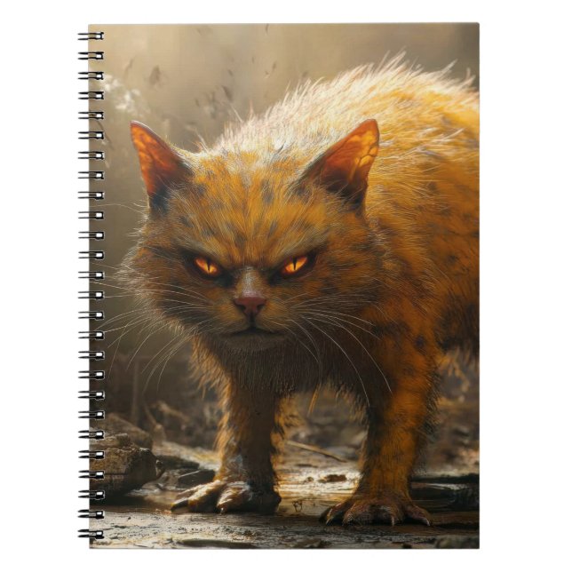 Monster cat  notebook (Front)