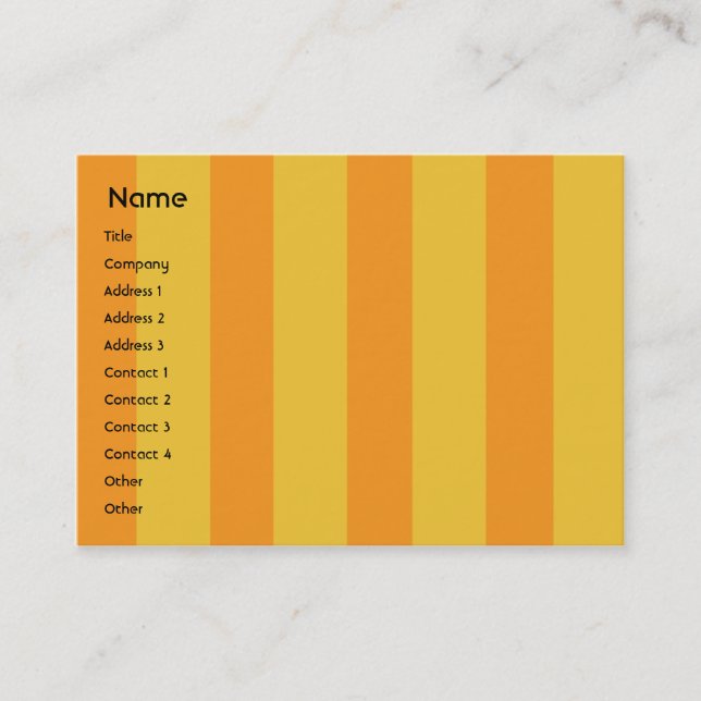 Monster - Chubby Business Card (Front)