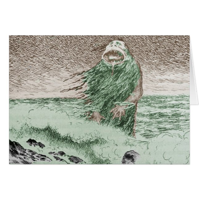Monster Coming Out of the Water (Front Horizontal)