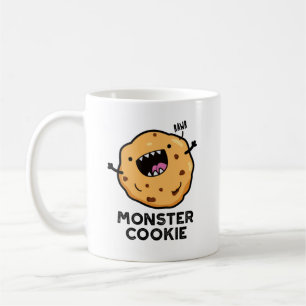 Monster Cookie Funny Food Pun  Coffee Mug