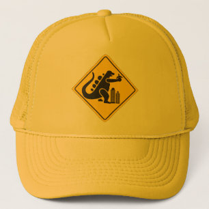 Monster Crossing Trucker Hat