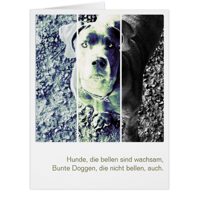 Monster Doggen Karte (Front)