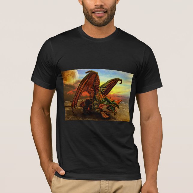 monster dragon T-shirt (Front)
