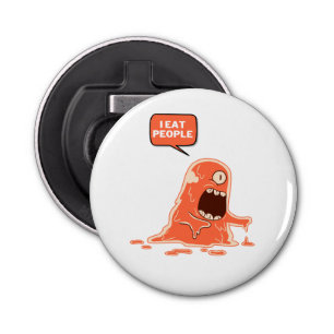monster eat people bottle opener