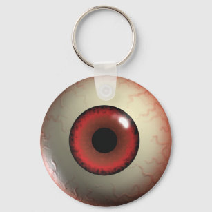 Monster Eye-Ball Key-Chain Key Ring
