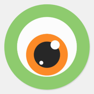 Monster Eye Stickers