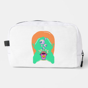 monster face dopp kit