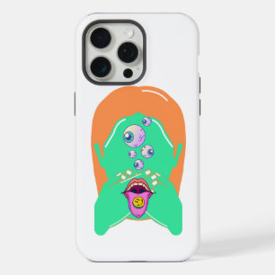 monster face iPhone 15 pro max case
