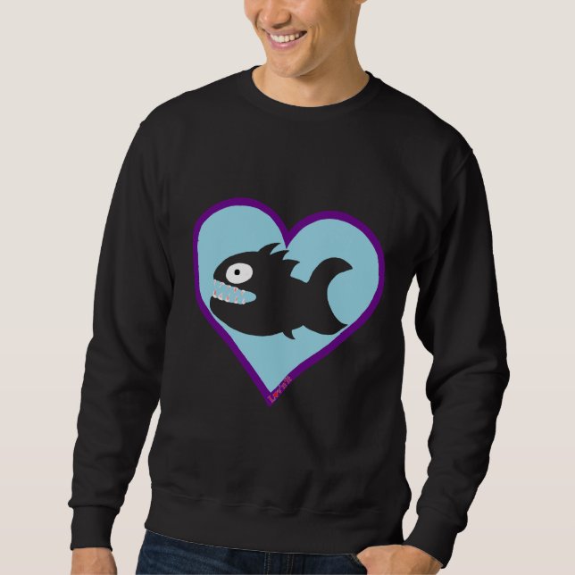 Monster Fish Chameleon Sweatshirt (Front)