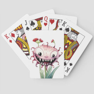 Monster Flower Playing Cards