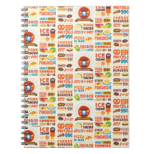 Monster Foodies Pattern Notebook