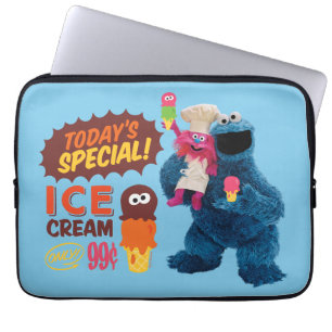 Monster Foodies   Today's Special Laptop Sleeve