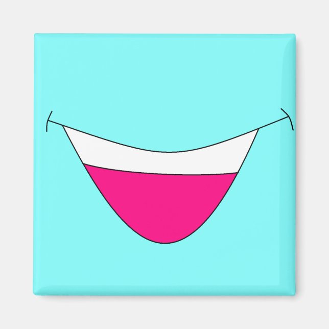 MONSTER FRIDGE Mouth magnet (Front)