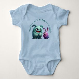 Monster Friends: Suzi & Bob Baby Bodysuit
