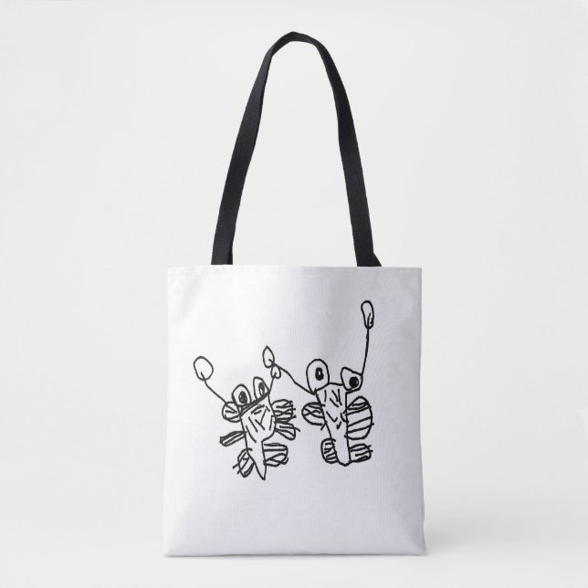 Monster friends tote bag (Front)