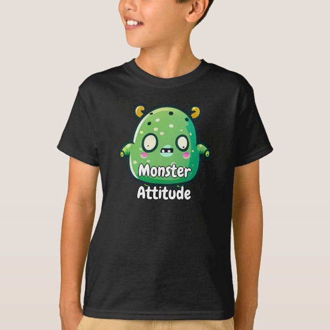 Monster Fun Cool Unique Best Stylish Kid T-Shirt (Front)
