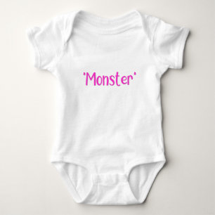 "Monster" Girl Baby Bodysuit