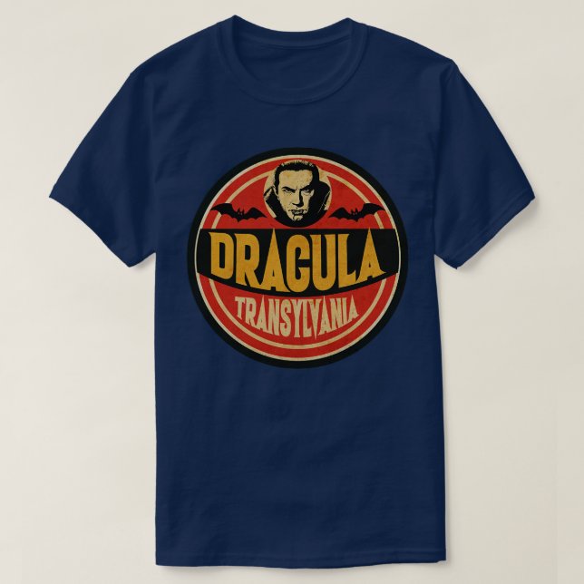 Monster Grand Slam Dracula T-Shirt (Design Front)