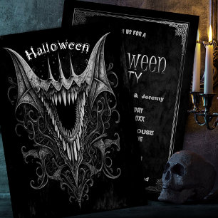 Monster Halloween Party Invitation