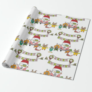 Monster Holiday Cheer Wrapping Paper