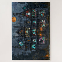 Monster House Scary Jigsaw Puzzle