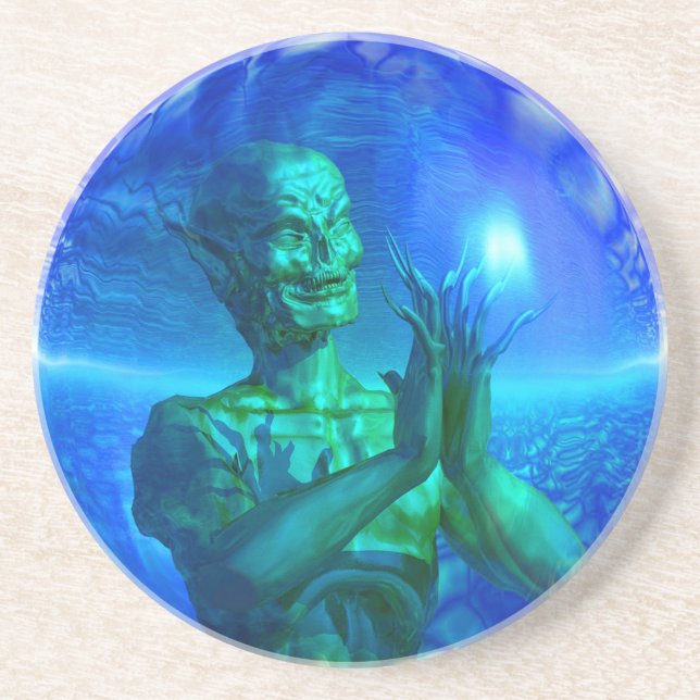 Monster in a Bubble Coaster (Front)