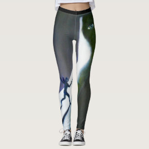 Monster in Doorway Leggings