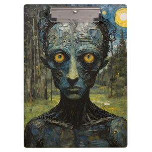 Monster in the forest clipboard