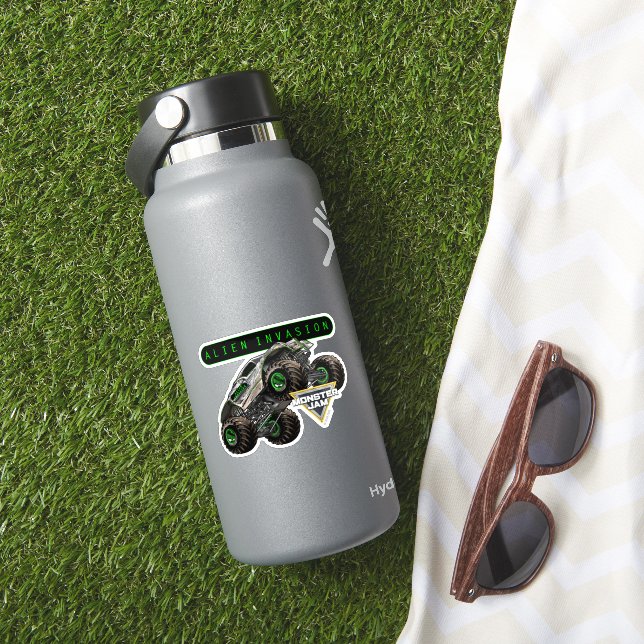 Monster Jam Alien Invasion & Logo (HydroFlask Insitu)