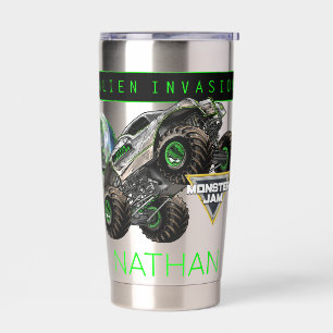 Monster Jam Alien Invasion & Logo Insulated Tumbler