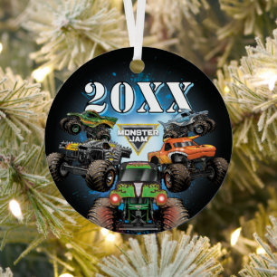 Monster Jam Group Metal Tree Decoration