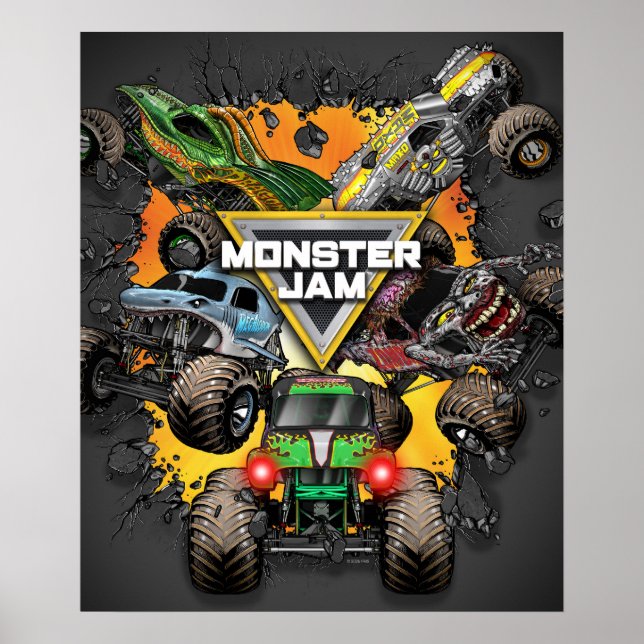 Monster Jam Group Poster (Front)