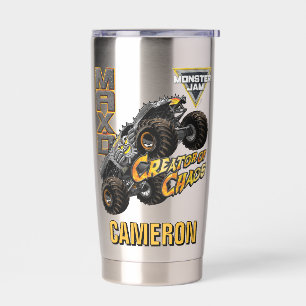 Monster Jam Max-D Truck & Logo Insulated Tumbler