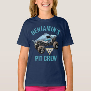 Monster Jam Megalodon Pit Crew Birthday T-Shirt
