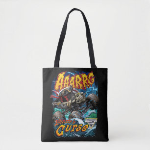Monster Jam Pirate's Curse Tote Bag