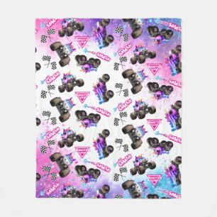 Monster Jam Sparkle Smash Fleece Blanket