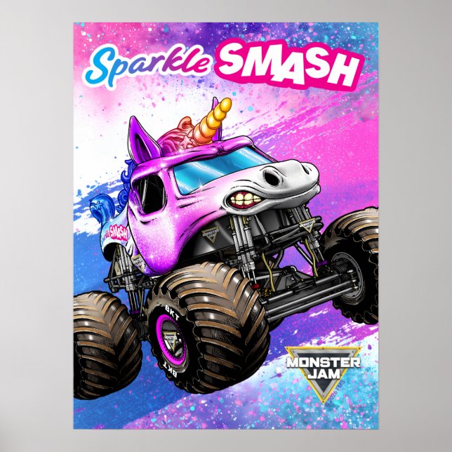Monster Jam Sparkle Smash Poster (Front)