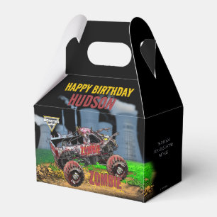 Monster Jam - Zombie Birthday Favour Box