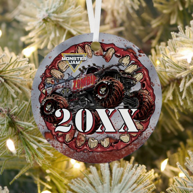 Monster Jam Zombie Metal Tree Decoration (Insitu)