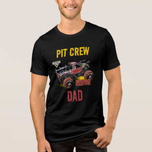 Monster Jam - Zombie Pit Crew Dad Tri-Blend Shirt