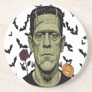 Monster Laughs Funny Spooky Frankenstein Energy Coaster