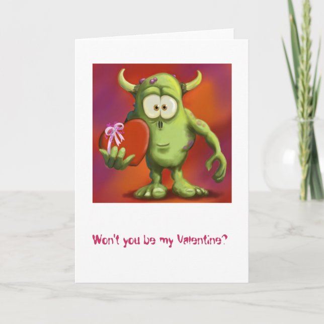 Monster Love Holiday Card (Front)