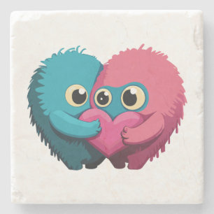 Monster Love Stone Coaster